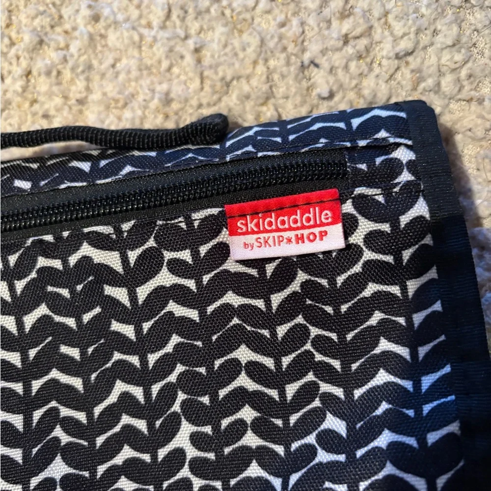 Skip & Hop Skidaddle Black and White Patterned Baby Bag Changer